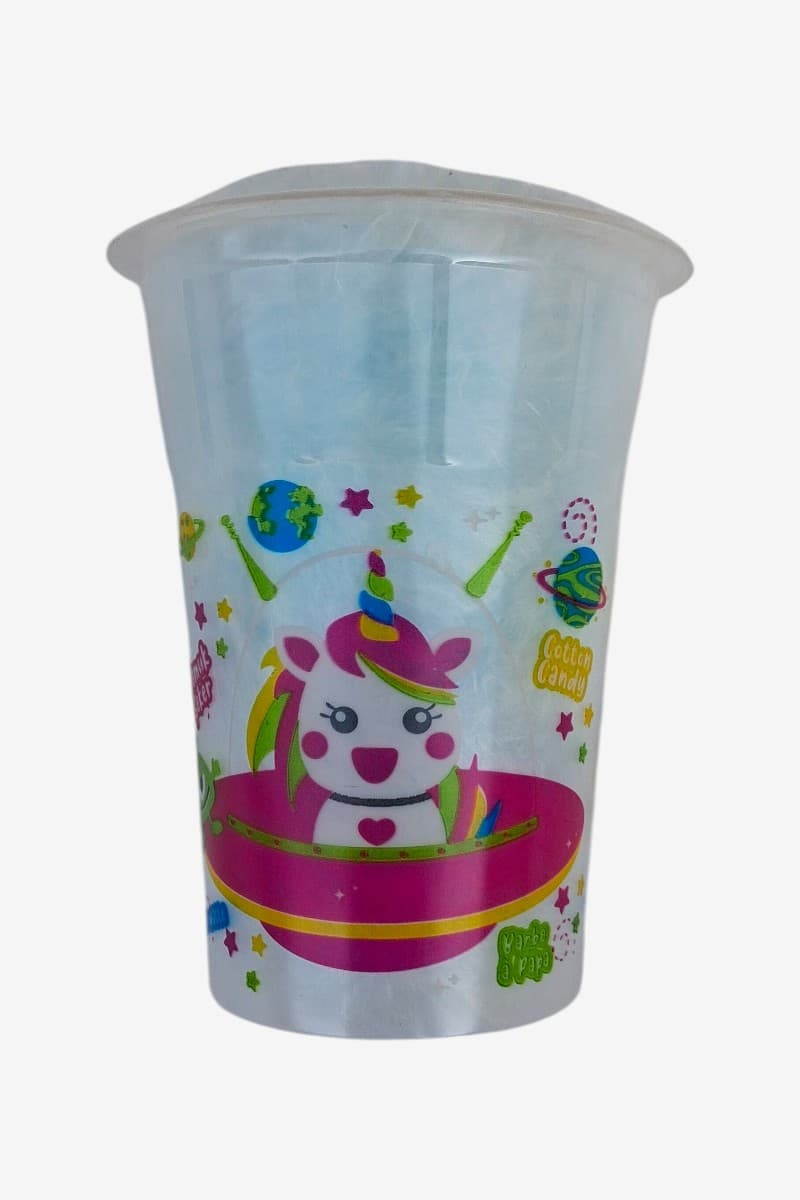 Bardakta Mavi Pamuk Şekeri 1