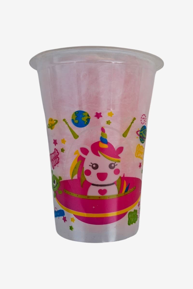 Bardakta Pembe Pamuk Şekeri 1