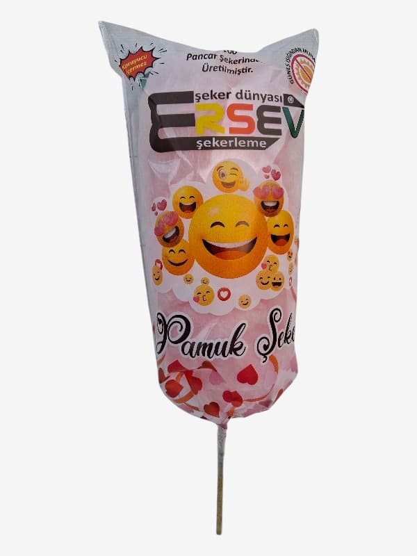 Beyaz Pamuk Şekeri - Çubukta Pamuk Şekeri Beyaz Pamuk Şekeri - Çubukta Pamuk Şekeri - Ersev Şekerleme