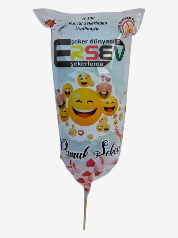 Mavi Pamuk Şekeri - Çubukta Pamuk Şekeri Mavi Pamuk Şekeri - Çubukta Pamuk Şekeri - Ersev Şekerleme